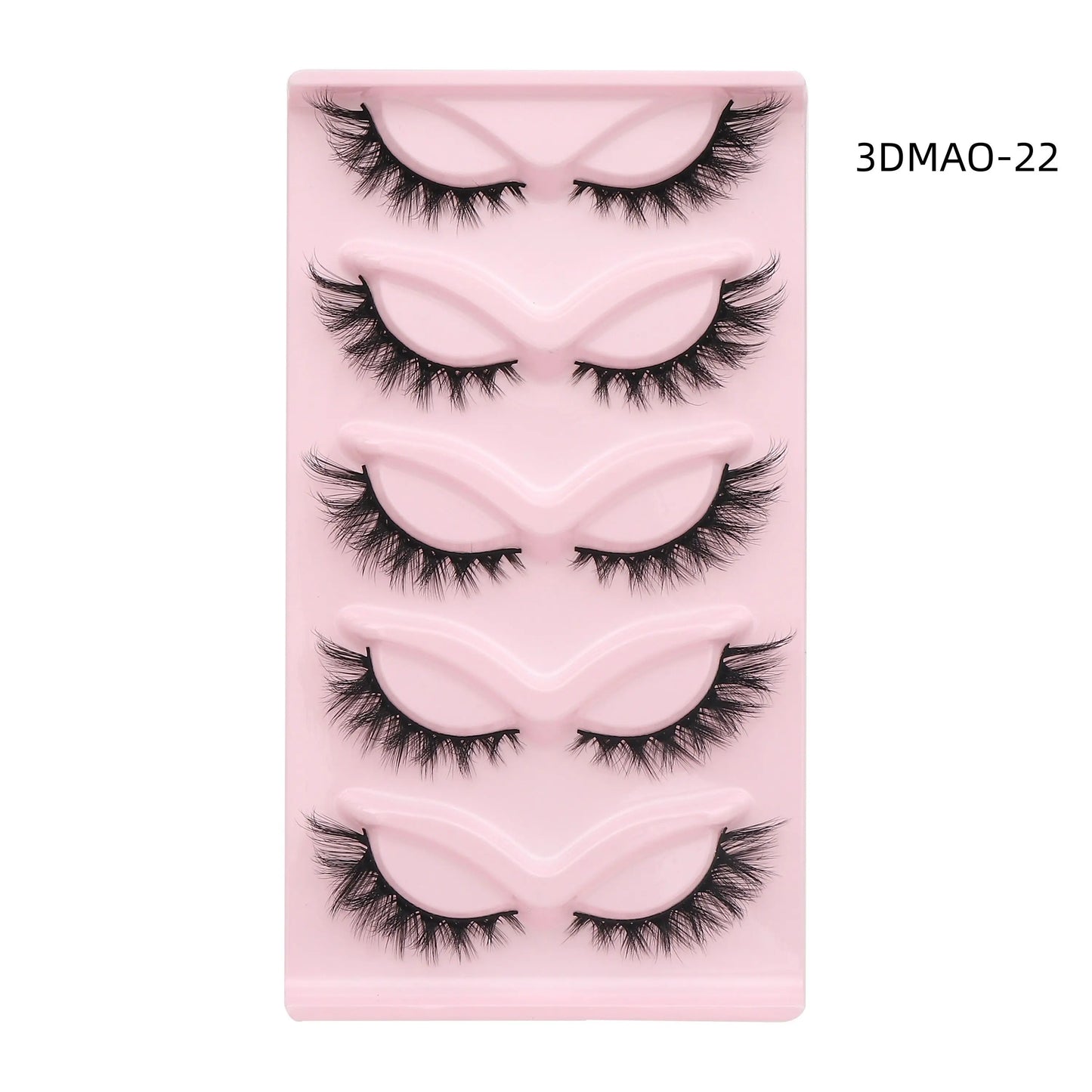 Cat Eye 3D Lashes – Fluffy, Wispy, Manga Magic