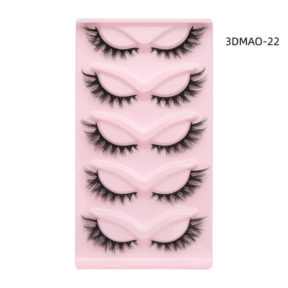 Cat Eye 3D Lashes – Fluffy, Wispy, Manga Magic
