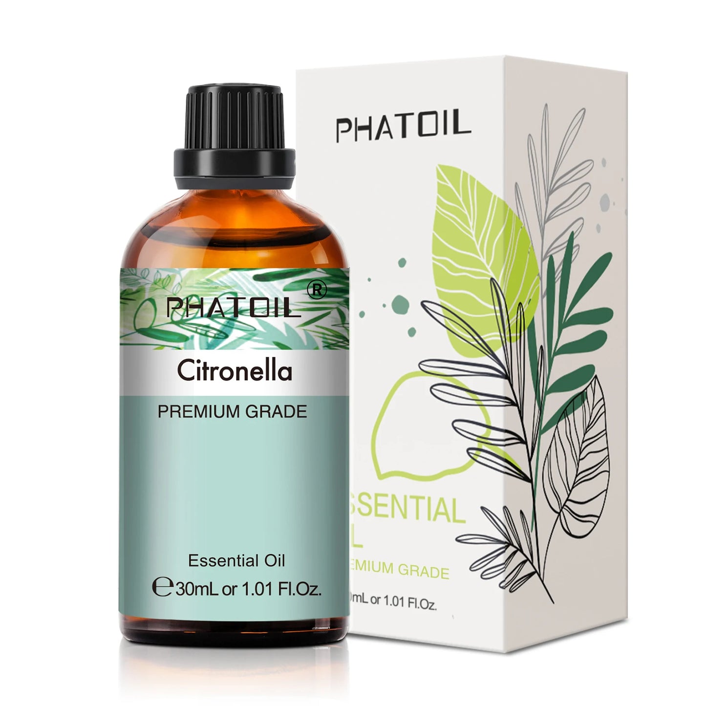 PHATOIL Aromatherapy Essential Oil – 30ml Single Scents