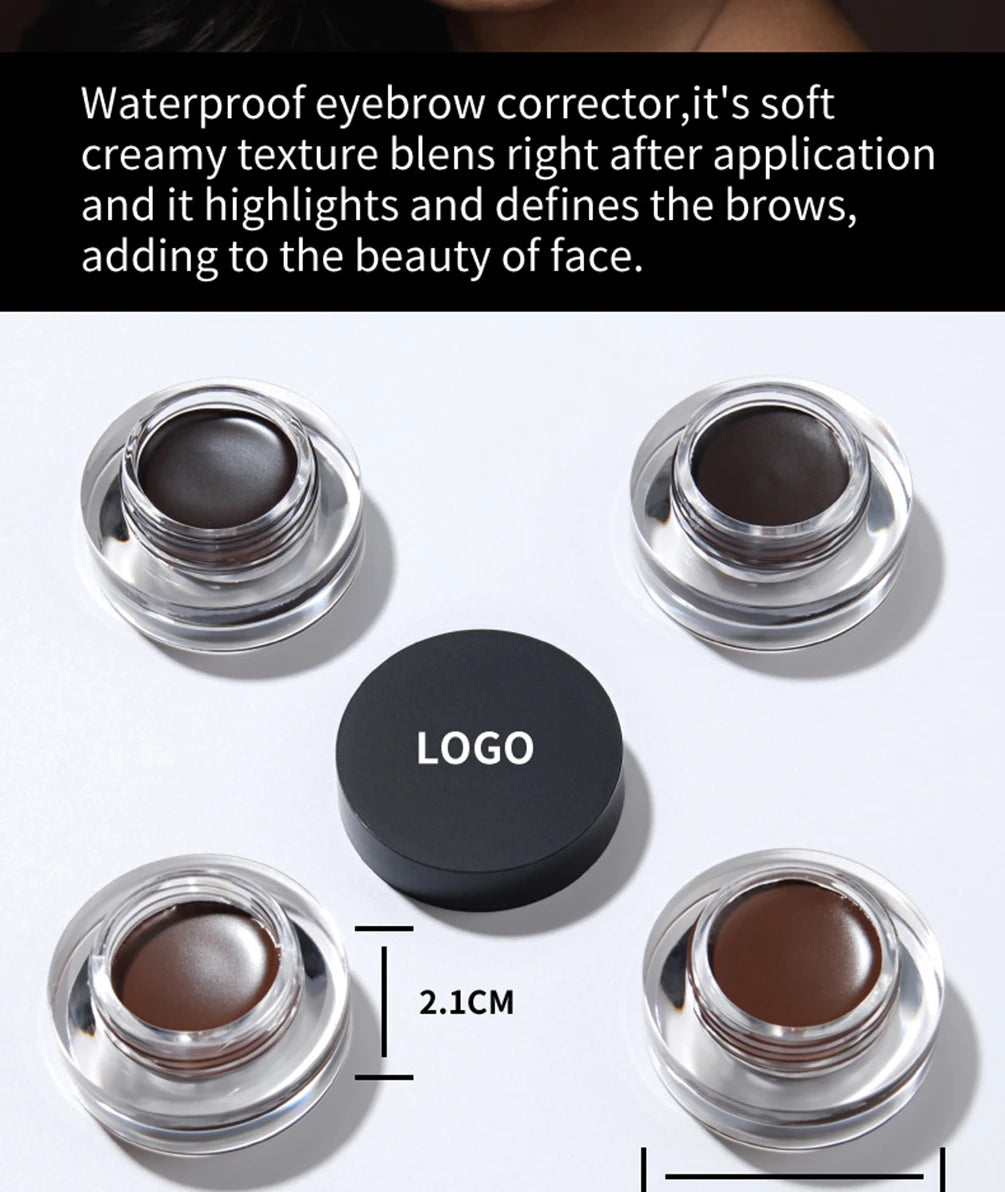 Waterproof Eyebrow Cream – Long-Lasting Pomade for Defined, Natural Brows (3g)