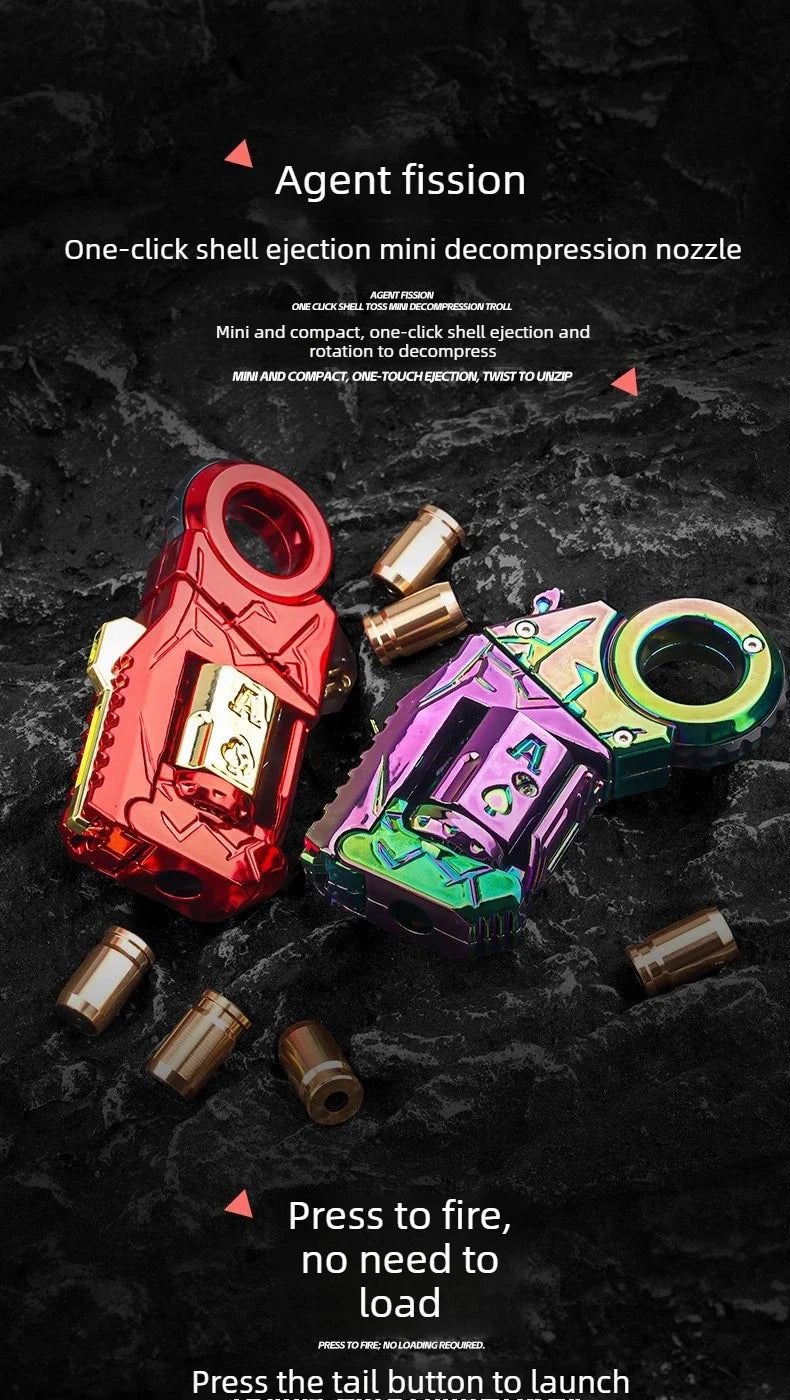 Mini Shell Ejecting Fidget Spinner Toy