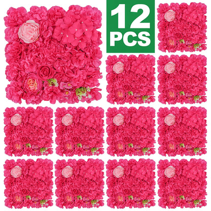 3D Rose Wall Panels Set