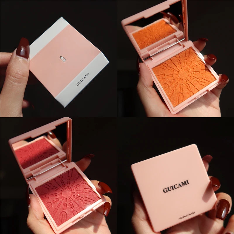 Makeup Blush & Highlighter Palette – Shimmer, Contour & Glow Powder