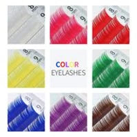 Gradient Purple Lash Extensions – Ombre Individual False Eyelashes for Creative Looks