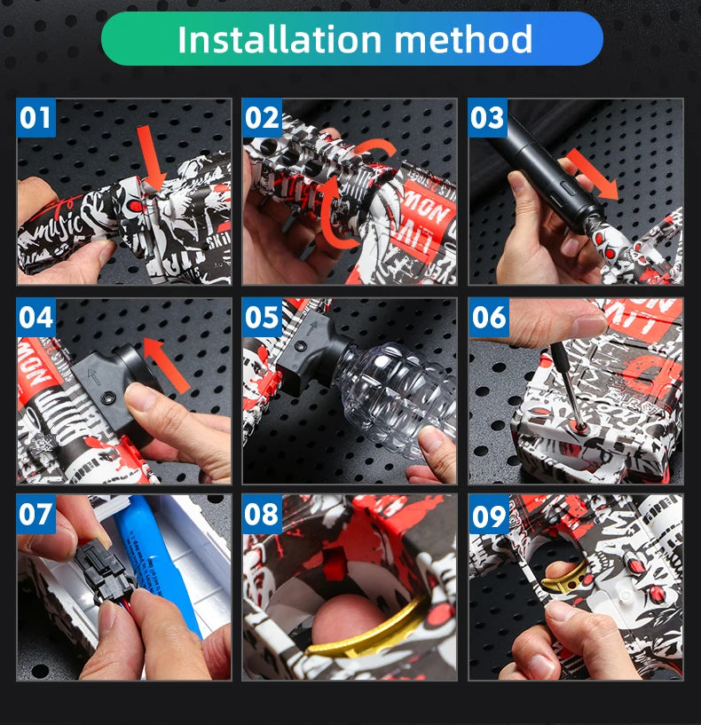 Electric Blaster Gun Set