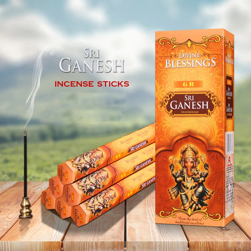 Indian Incense Sticks – 20-Pack Aromatherapy Collection
