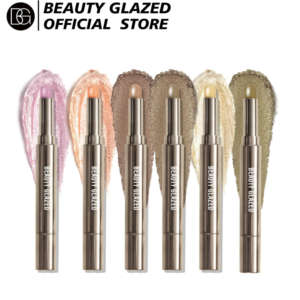 10-Color Double-Ended Eyeshadow Stick Set