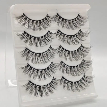 Cat Eye 3D Lashes – Fluffy, Wispy, Manga Magic