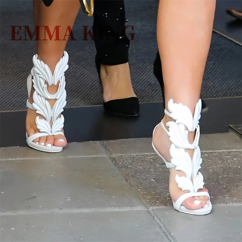 Ankle Strap Stiletto Heel Sandals