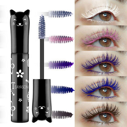 6-Color Waterproof Fast-Dry Mascara – Ink Your Lashes in Vivid Drama