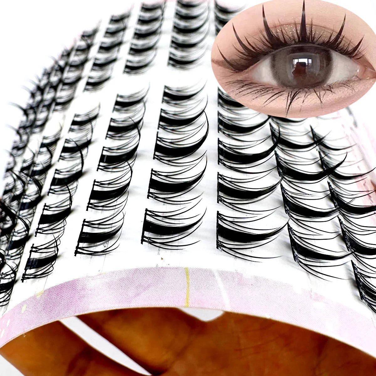 High-Capacity Individual Cluster Lashes (12mm / 13mm / 14mm)