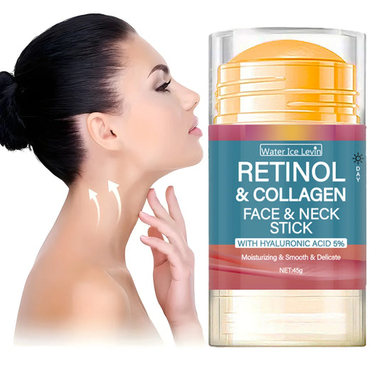 Retinol Lifting & Firming Cream Stick – Collagen Wrinkle Smoother & Brightening Moisturizer (45g) 💛✨