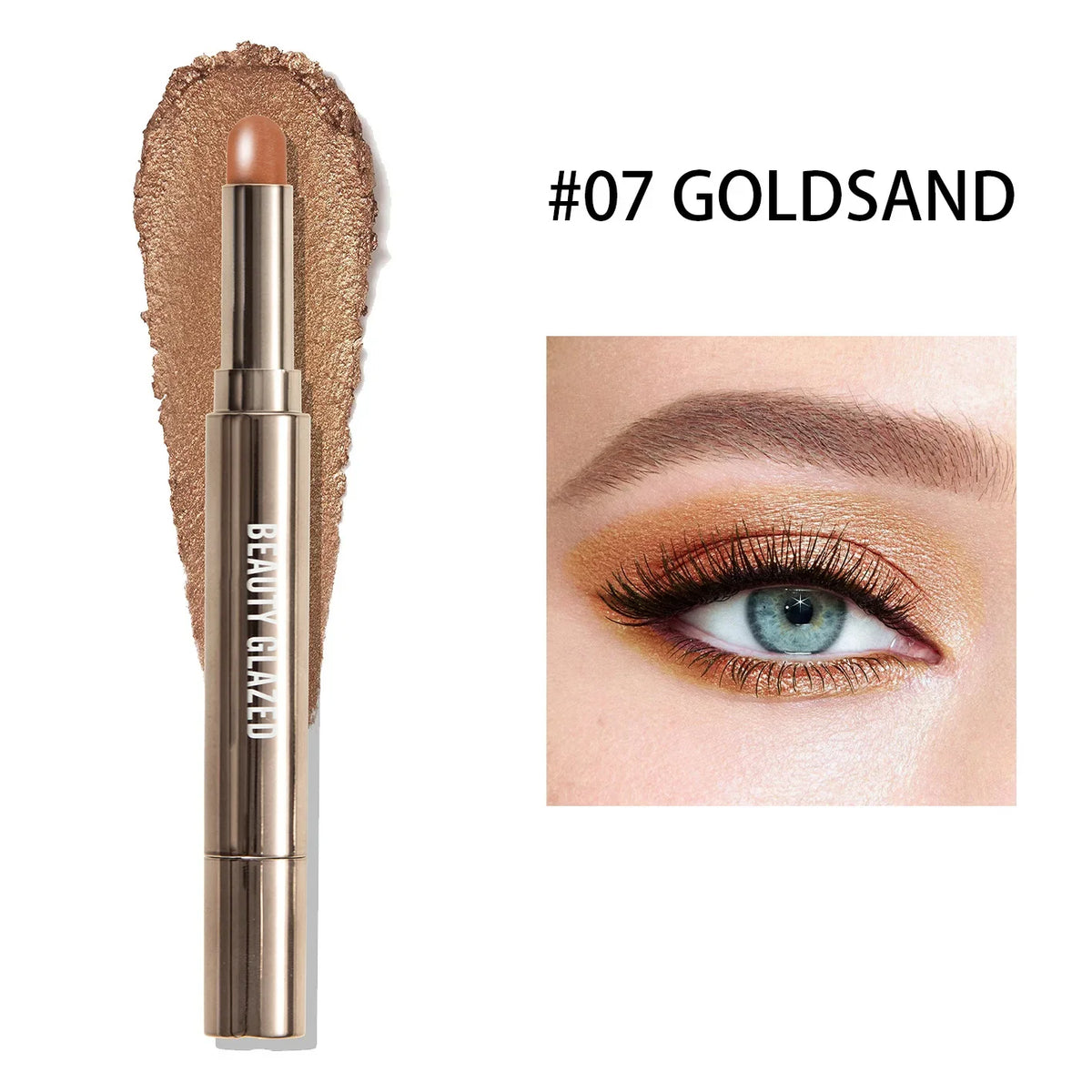 10-Color Double-Ended Eyeshadow Stick Set