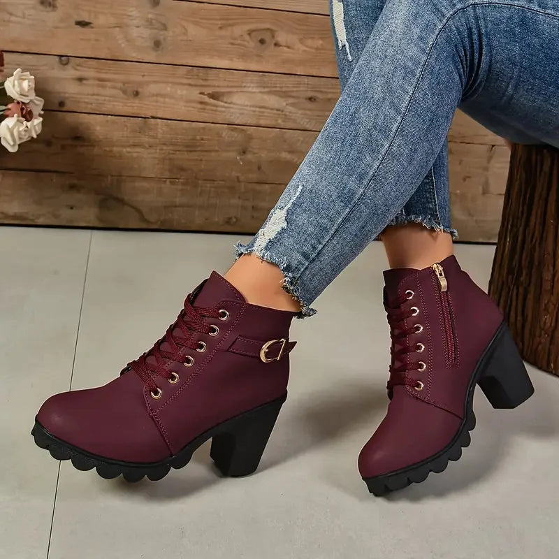 Women’s Lace-Up Ankle Boots