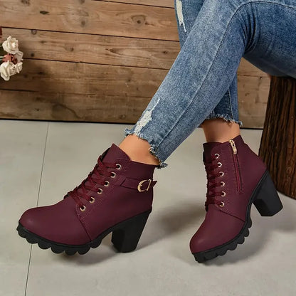 Women’s Lace-Up Ankle Boots