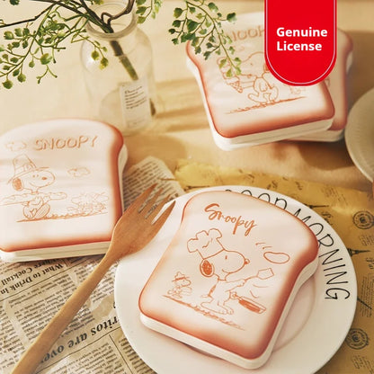 Cute Snoopy Bread-Shaped Notebook – Cartoon Mini Journal for Kids & Kawaii Stationery Lovers
