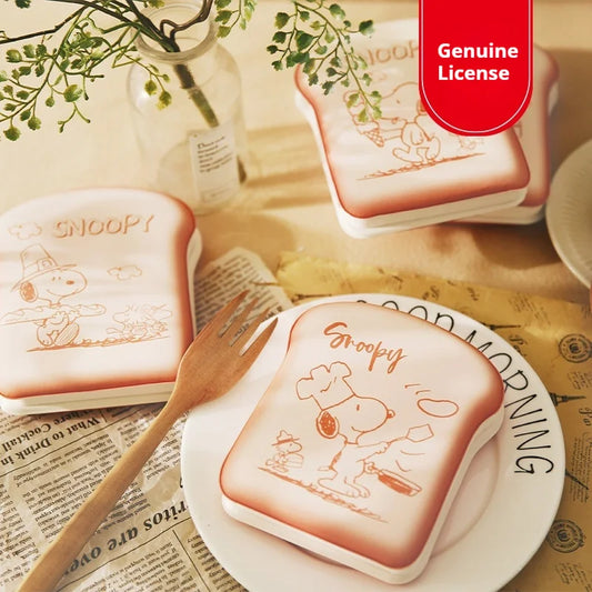 Cute Snoopy Bread-Shaped Notebook – Cartoon Mini Journal for Kids & Kawaii Stationery Lovers