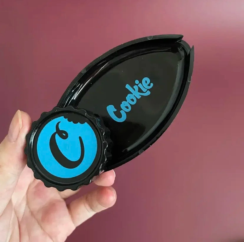 2-in-1 Portable Grinder + Cone Tray – Your On-the-Go Smoking Sidekick
