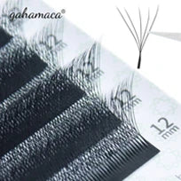 Gradient Purple Lash Extensions – Ombre Individual False Eyelashes for Creative Looks