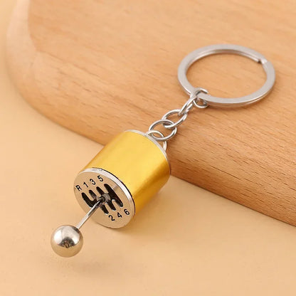 Gear Head Keychain