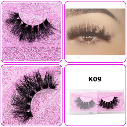 Natural Half Eye False Eyelashes – Soft Mink Look with Lightweight Cotton Band