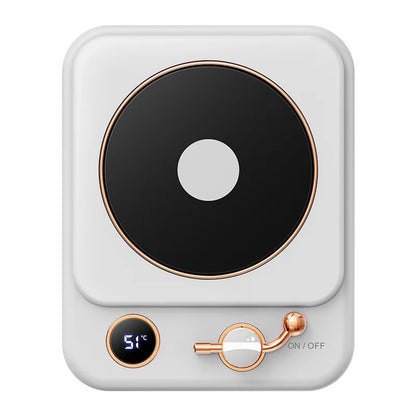 Electric Coffee Cup Warmer – 3-Setting Temperature Control Heating Coaster