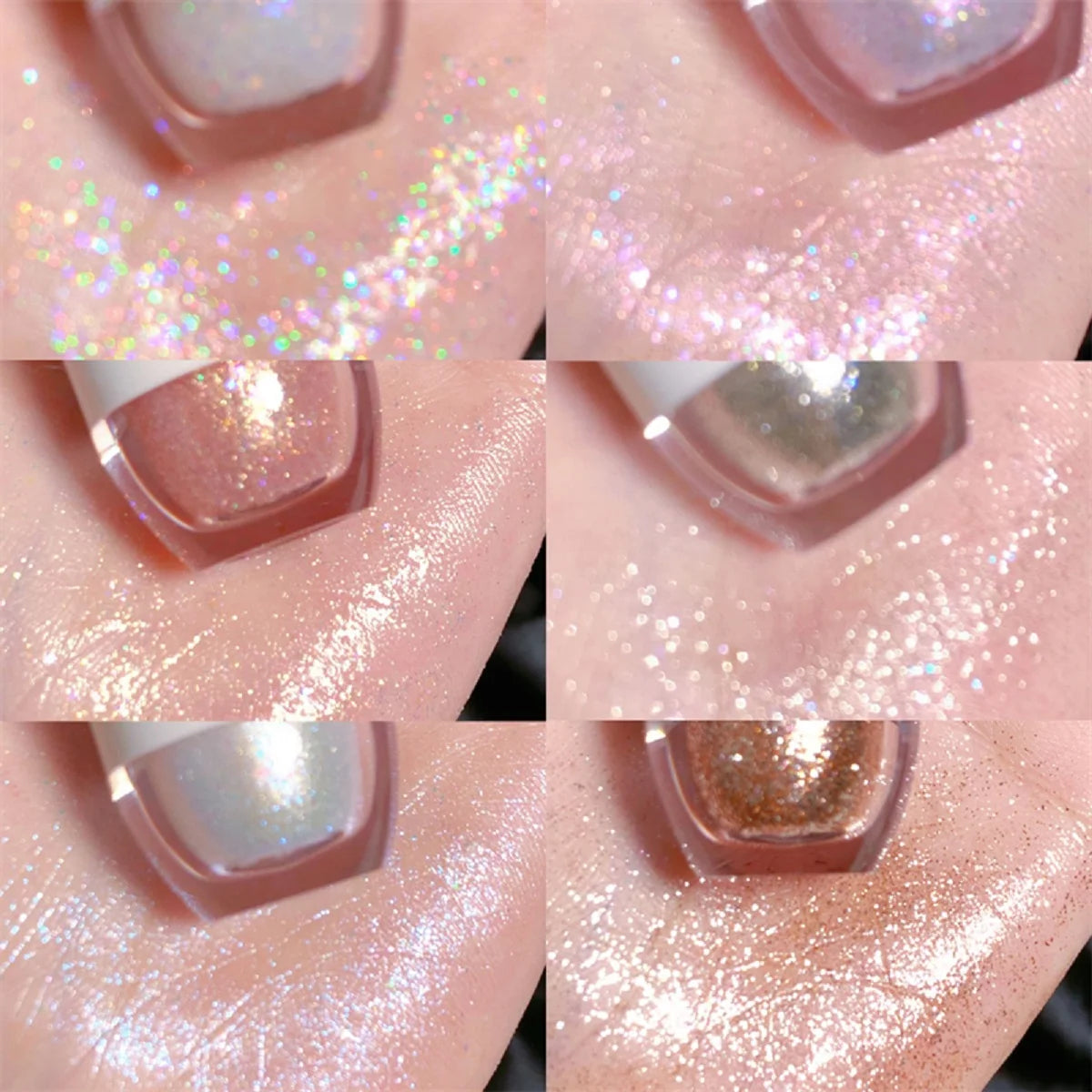 Bear Bowling Ball Liquid Eyeshadow – Super Sparkle Pearl Glitter Eye Makeup