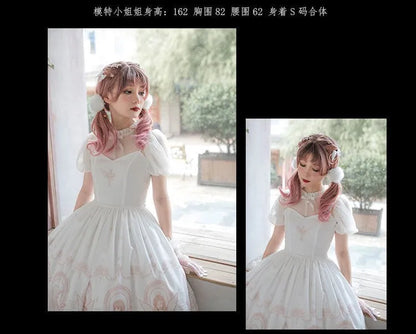 Dark Gothic Devil Print Lolita Dress