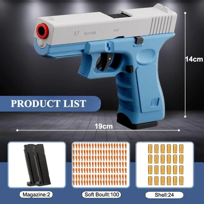 Shell Ejecting Soft Bullet Blaster