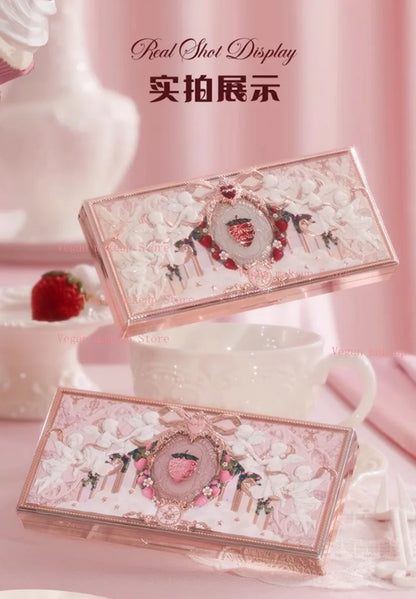 FlowerKnows Strawberry Cupid Complexion Palette – Blush, Glow, &amp; Radiate Romance