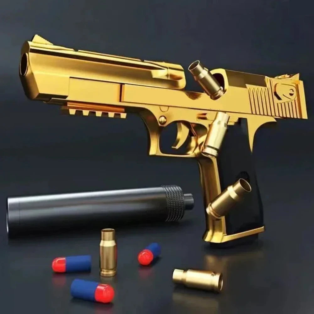 Desert Eagle Shell Ejecting Toy Pistol