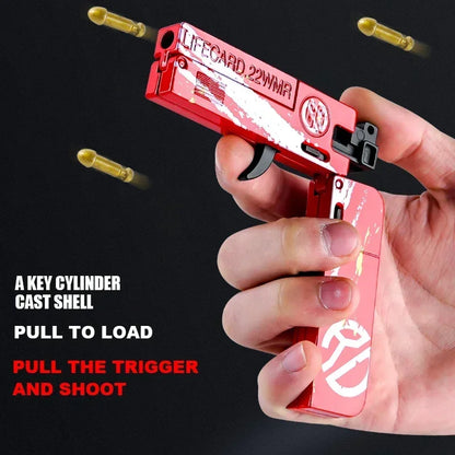 Folding Card Soft Bullet Toy Gun