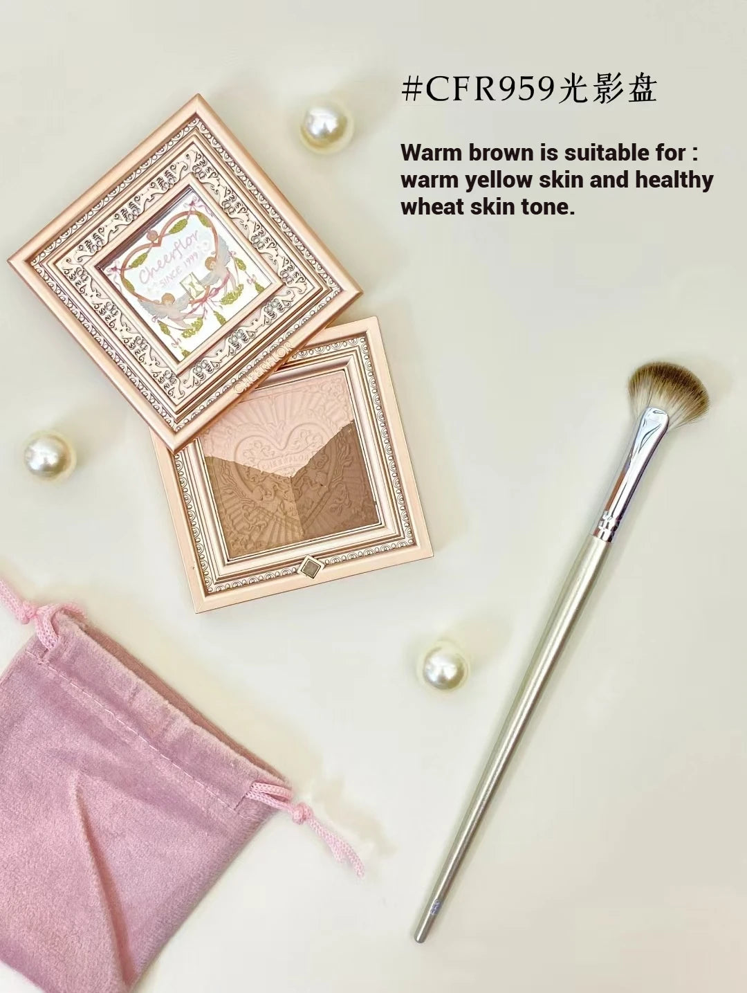 Little Angel Contour & Highlight Palette – Brighten, Define & Glow