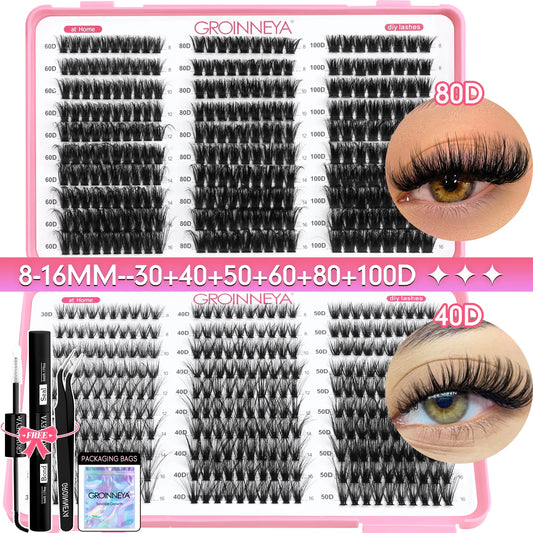 DIY Lash Clusters Full Extension Kit