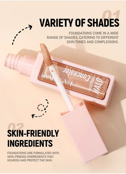 Matte Liquid Concealer – Long-Lasting, Oil-Control & Full Coverage (10ml)
