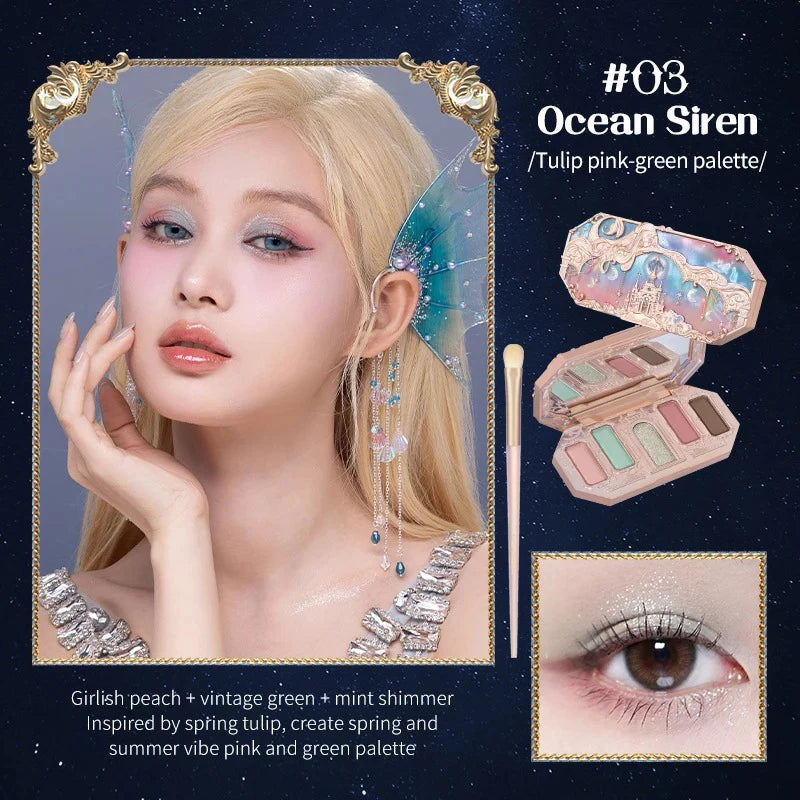 Flower Knows Swan Ballet Eyeshadow Palette