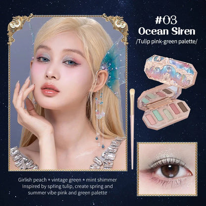 Flower Knows Swan Ballet Eyeshadow Palette