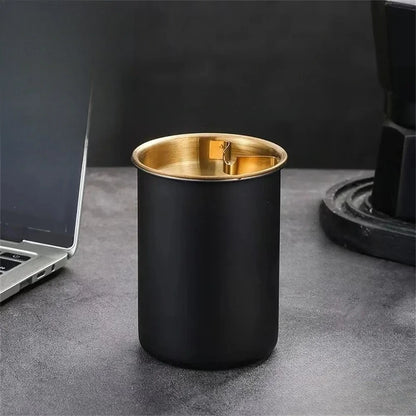 Stainless Steel Ashtray with Lid