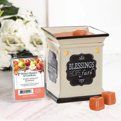 Farm Apple Pumpkin Scented Wax Melts – 5-Pack, 2.5 oz Fragrance Blocks for Wax Warmers