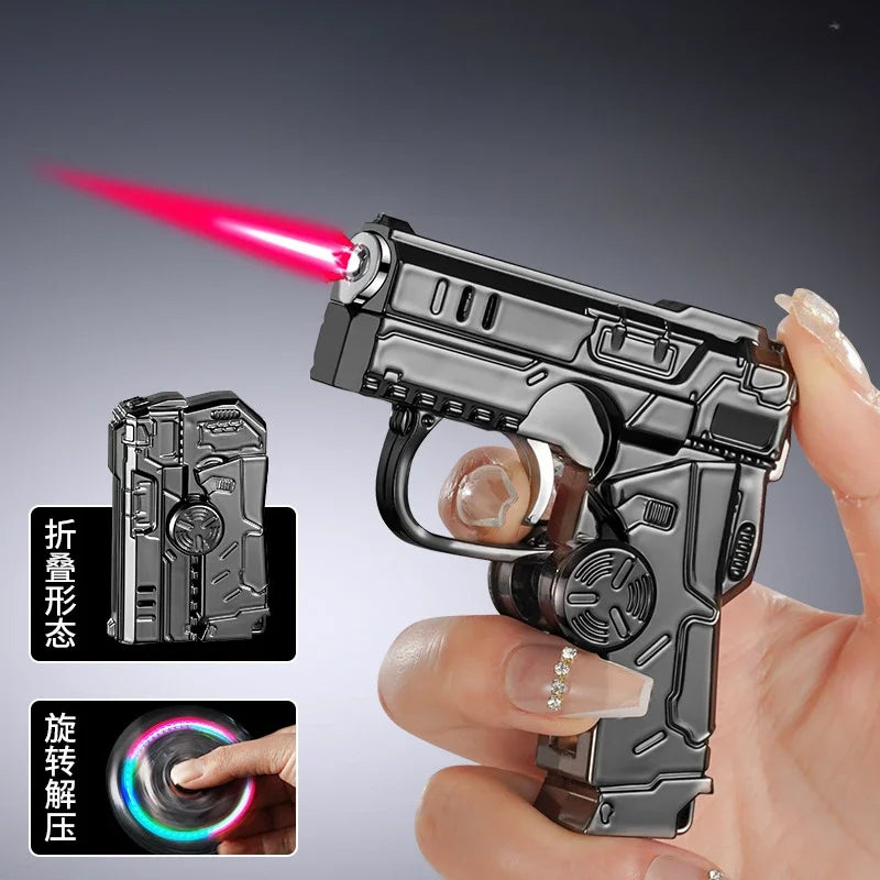 Gyro Folding Pistol Lighter