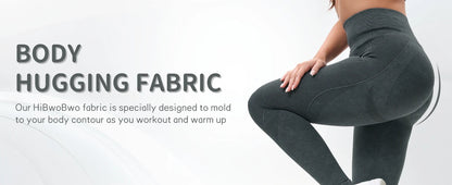 Seamless High-Waist Yoga Leggings – Quick-Dry Fitness Pants