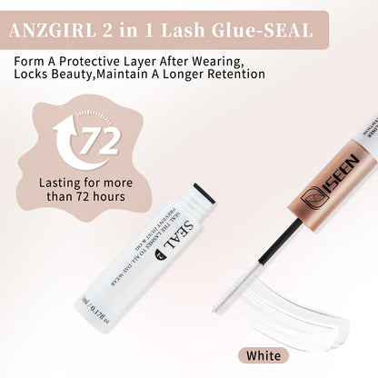 DIY Eyelash Extension Kit – Complete Cluster Lash Set with Bond, Seal & Tools