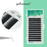 Green Lash Extensions – Vibrant Individual False Mink Lashes for Creative Makeup Looks