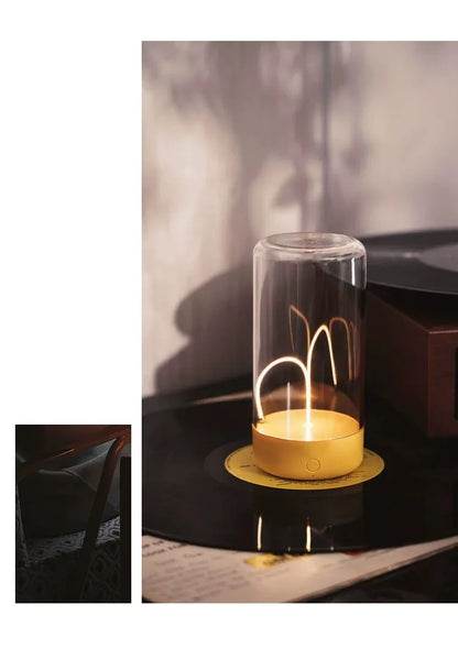 Portable Quantum Wire Ambient Magnetic Light – Type-C Rechargeable Night Lamp with Eye Protection