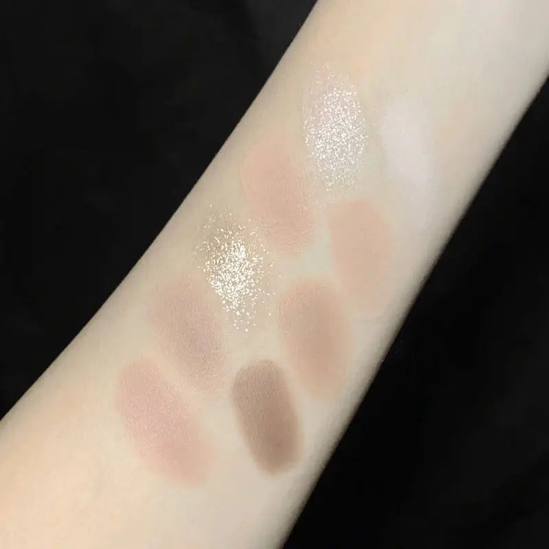 Nine-Color Earth Tone Eyeshadow Palette