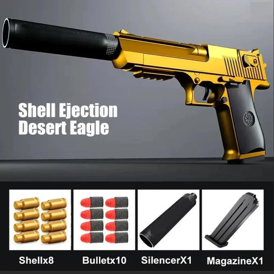 Desert Eagle Shell Ejecting Toy Pistol