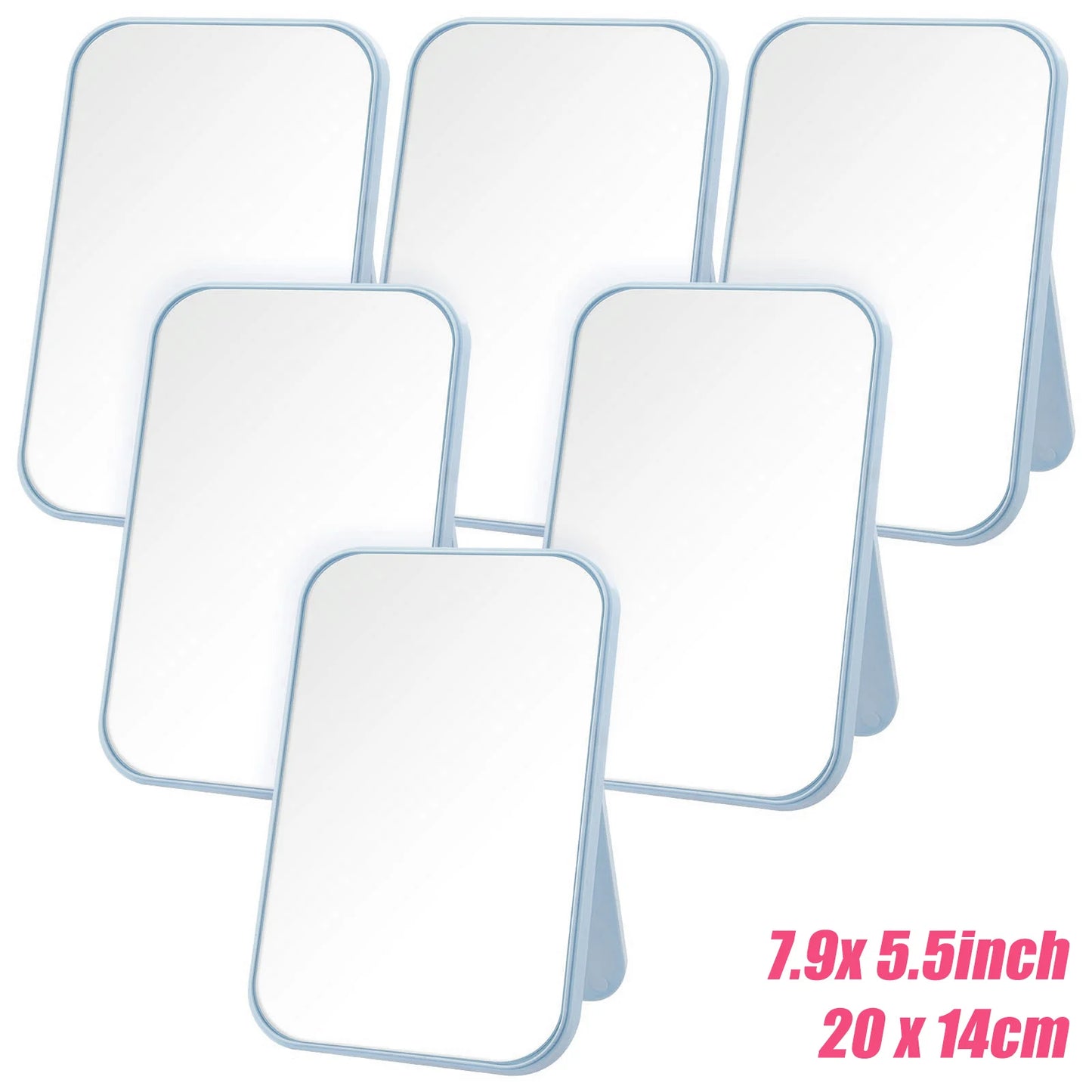 Spa Party Mirrors for Girls – 6-10PCS Makeup & Dressing Table Set