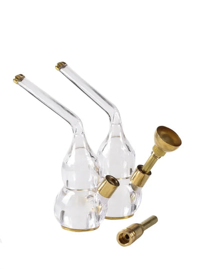 Mini Dual Acrylic Filter Bottle – Compact Multi-Use Water Bottle Accessory (106×90×38mm)