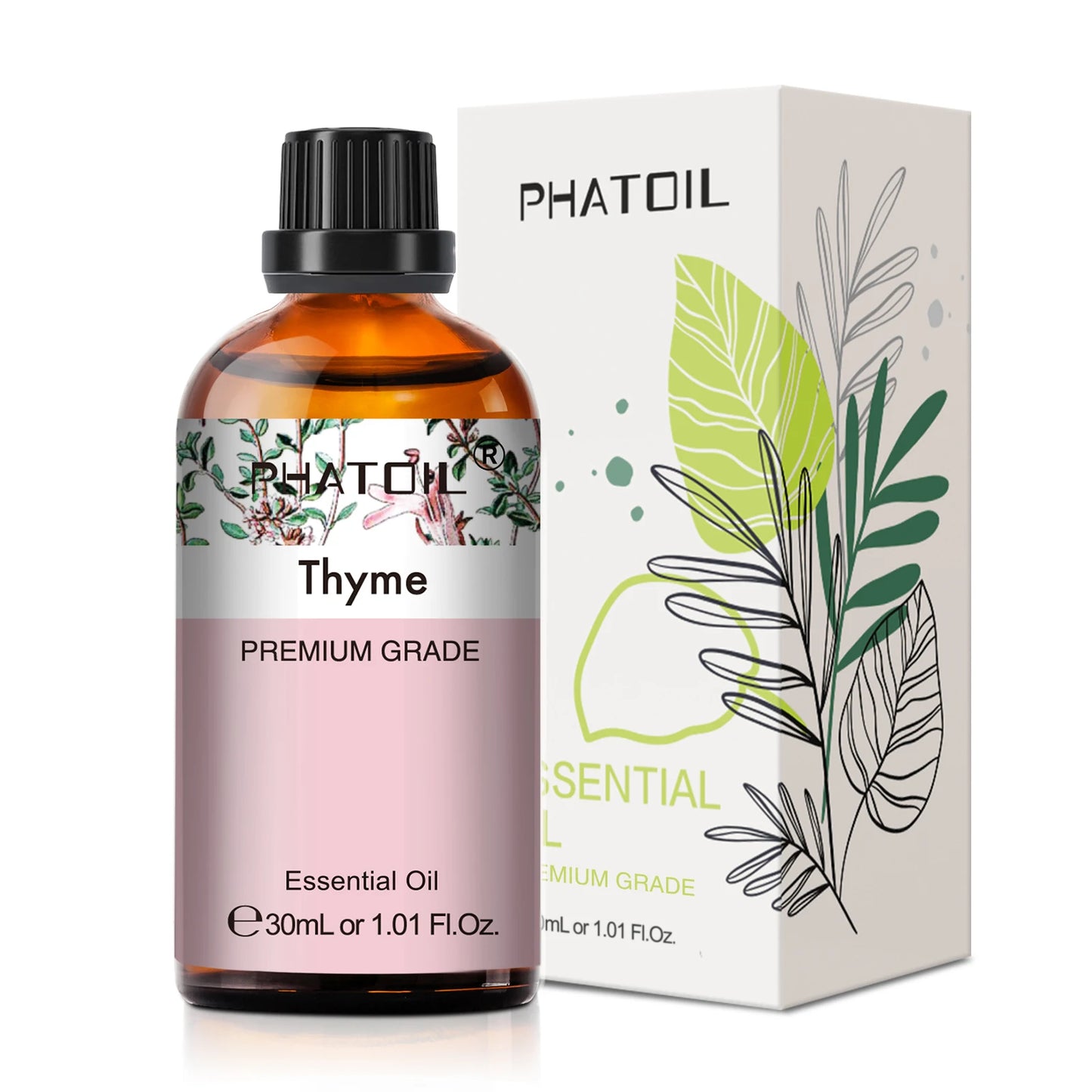 PHATOIL Aromatherapy Essential Oil – 30ml Single Scents