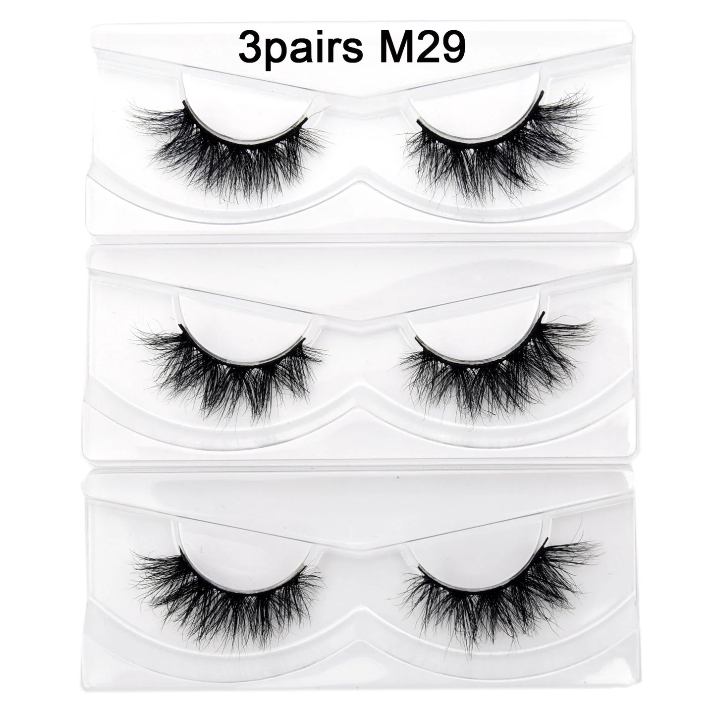 Natural Half Eye False Eyelashes – Soft Mink Look with Lightweight Cotton Band
